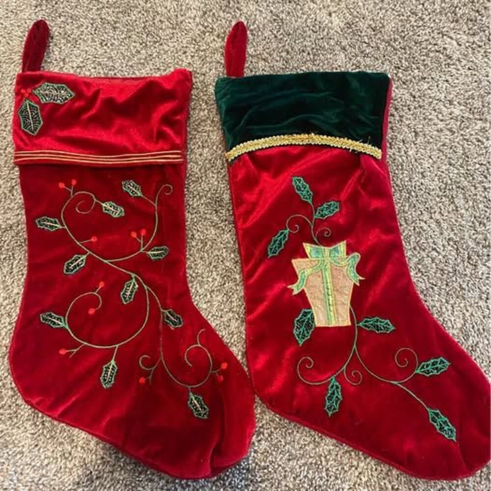 Like new 2 Christmas Stockings